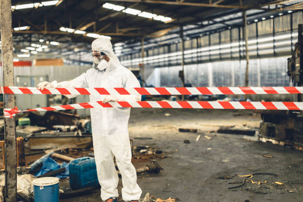 Professional Biohazard technician working in Hopewell, NJ
